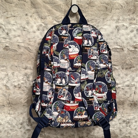 NWT Vera Bradley Snow Globe Campus Backpack - Picture 7 of 7